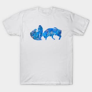 Matador blue art T-Shirt